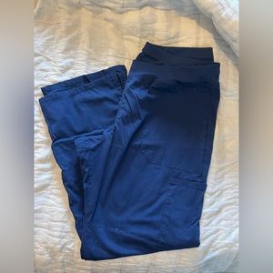 Womens Cherokee large navy scrubs